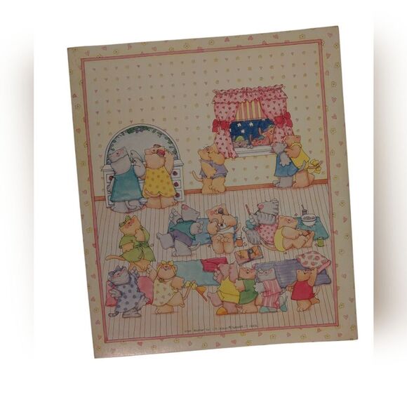 Vintage 90s Due Dreamer CR Gibson kitty cat theme scrapbook - Picture 3 of 15